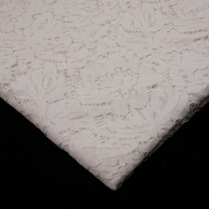 Lace Fabric Dress Eyelash Nylon for Women's Wear Wholesale Supplier 17